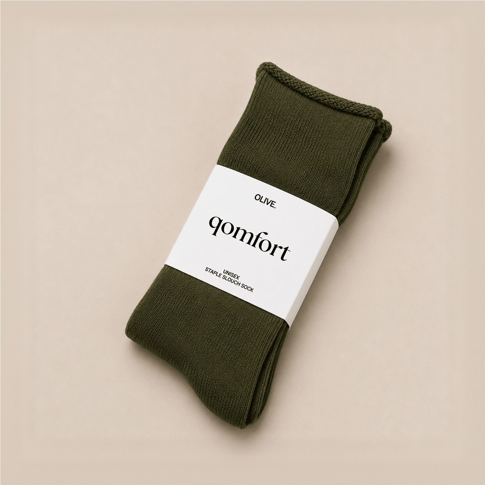 Staple Socks - Olive.