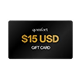 $15 USD Gift Card